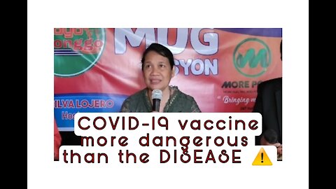 COVID-19 VACCINE MORE DANGEROUS THAN THE DISEASE!