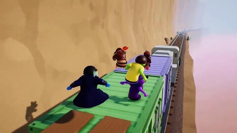 Gang Beasts: Train