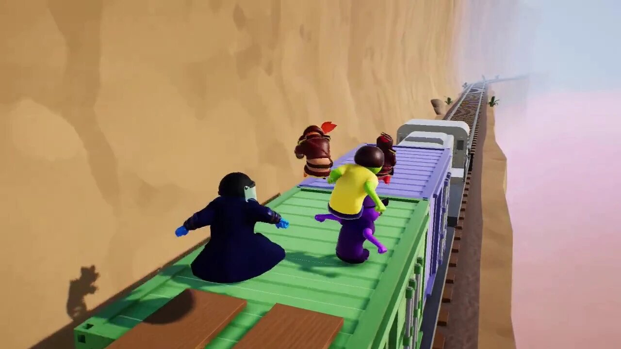 Gang Beasts: Train