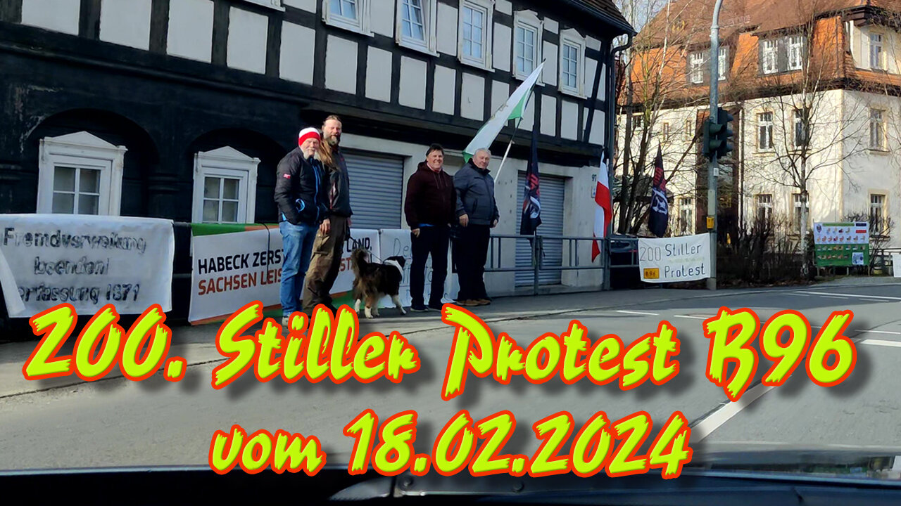 200x Stiller Protest B96 vom 18.02.2024