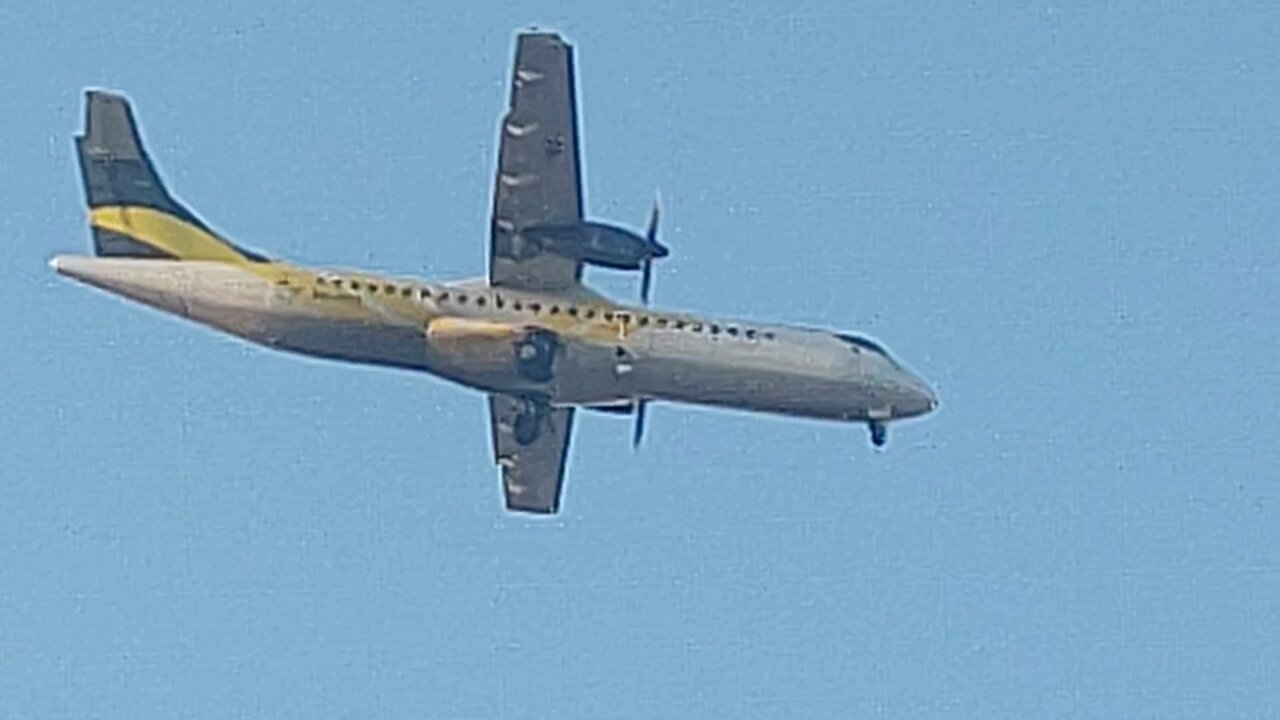 ATR72-600 PR-PDX vindo de Fernando de Noronha para Fortaleza