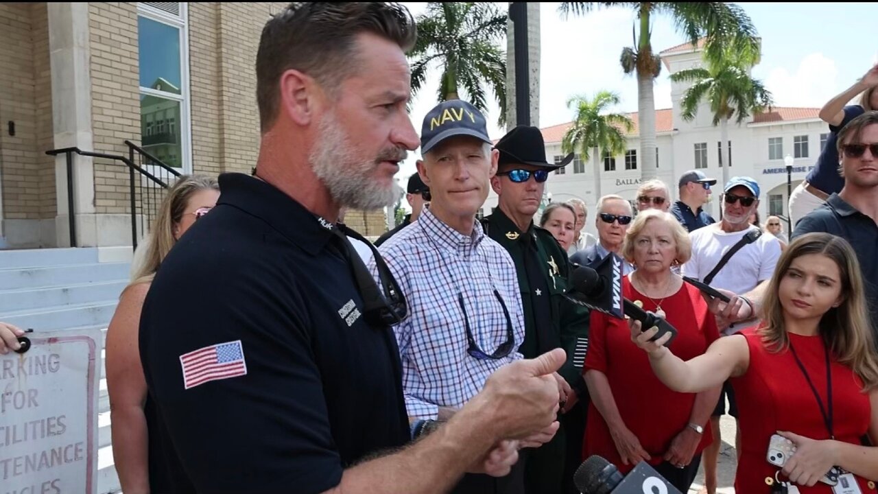 Joining Senator Scott in Charlotte County to Survey Helene Damages