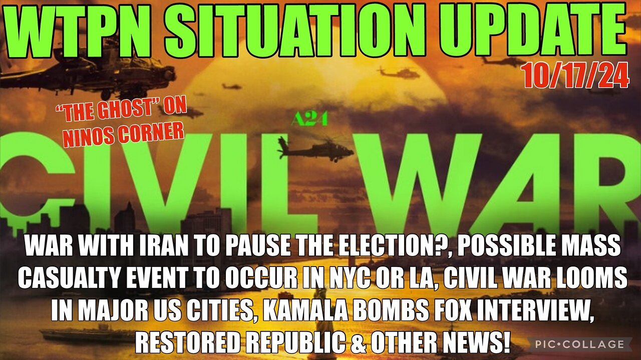 WTPN ~ Judy Byington ~ Situation Update ~ 10-17-24 ~ Trump Return ~ Restored Republic via a GCR