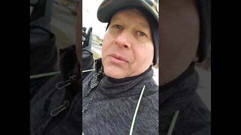 Sunday Flag day, Cold and Windy