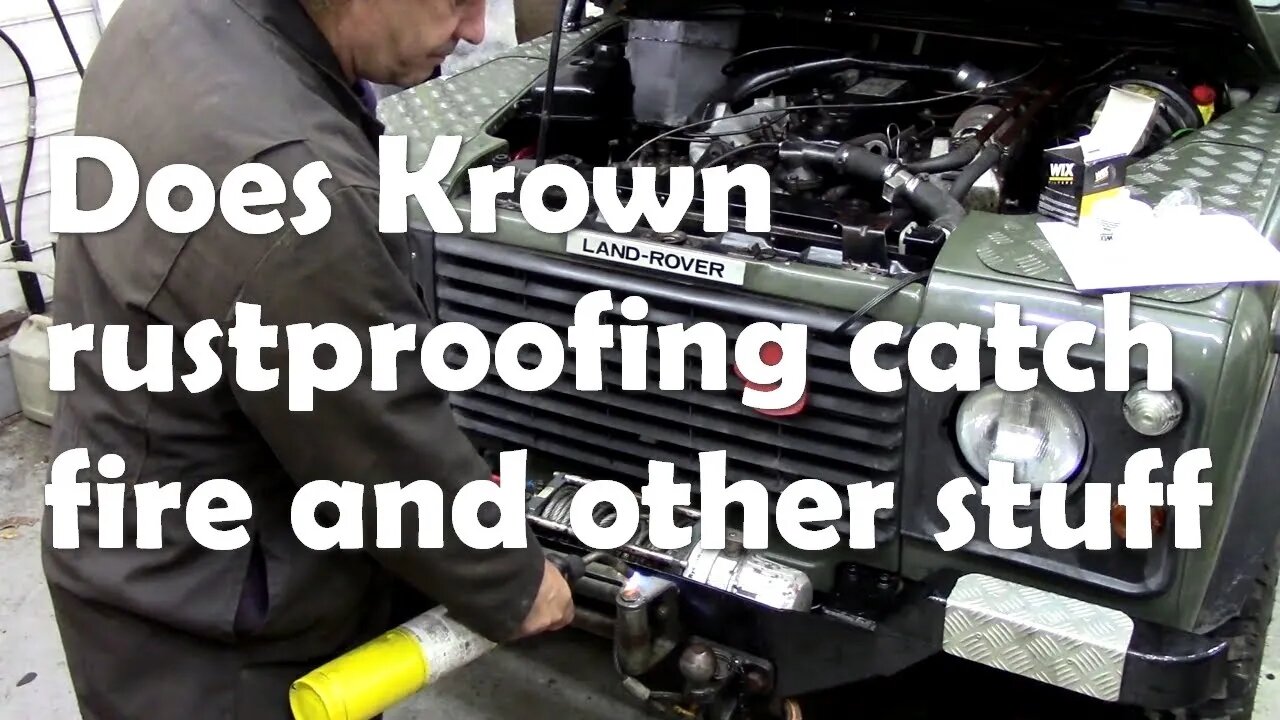 Follow up ramble for Krown rustproofing, and a few ideas for the future!