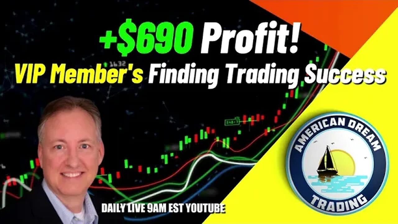 +$690 Profit In One Day - VIP Member's Amazing Day Trading Success