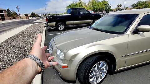 Military Lot Walk Around, Chrysler 300, F250 7.3 Diesel Nellis AFB