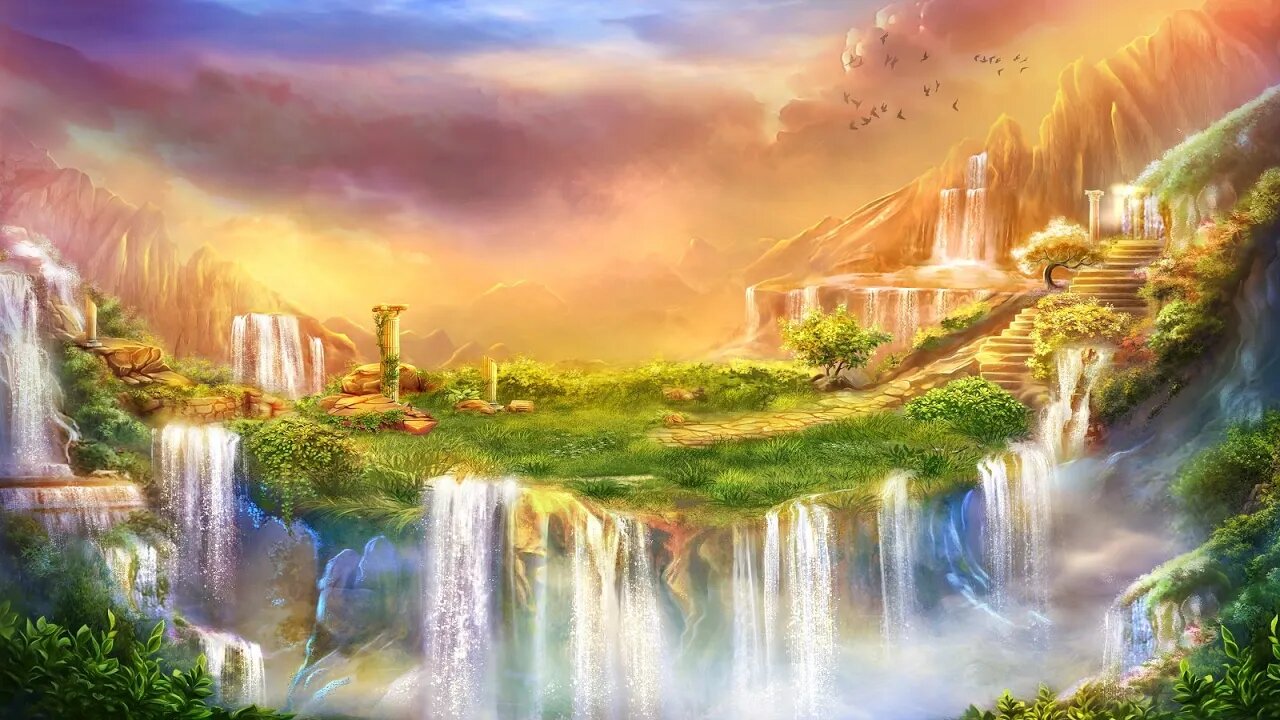 Relaxing Music – Healing Waterfalls