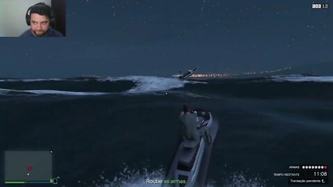 tiroteio em auto mar #gta gtarp gta5 gta online #shortas #short