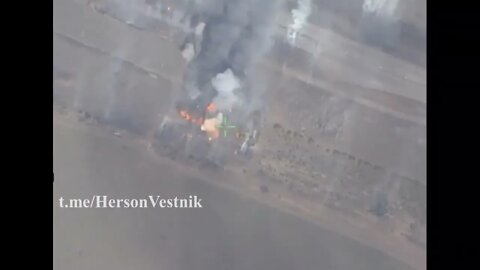 🇷🇺 Russian Strike Destroys A Ukrainian Ammunition Depot