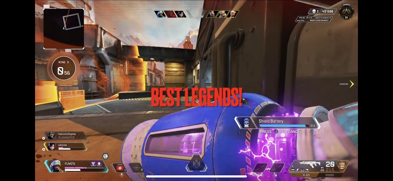 Best legends in Apex Legends