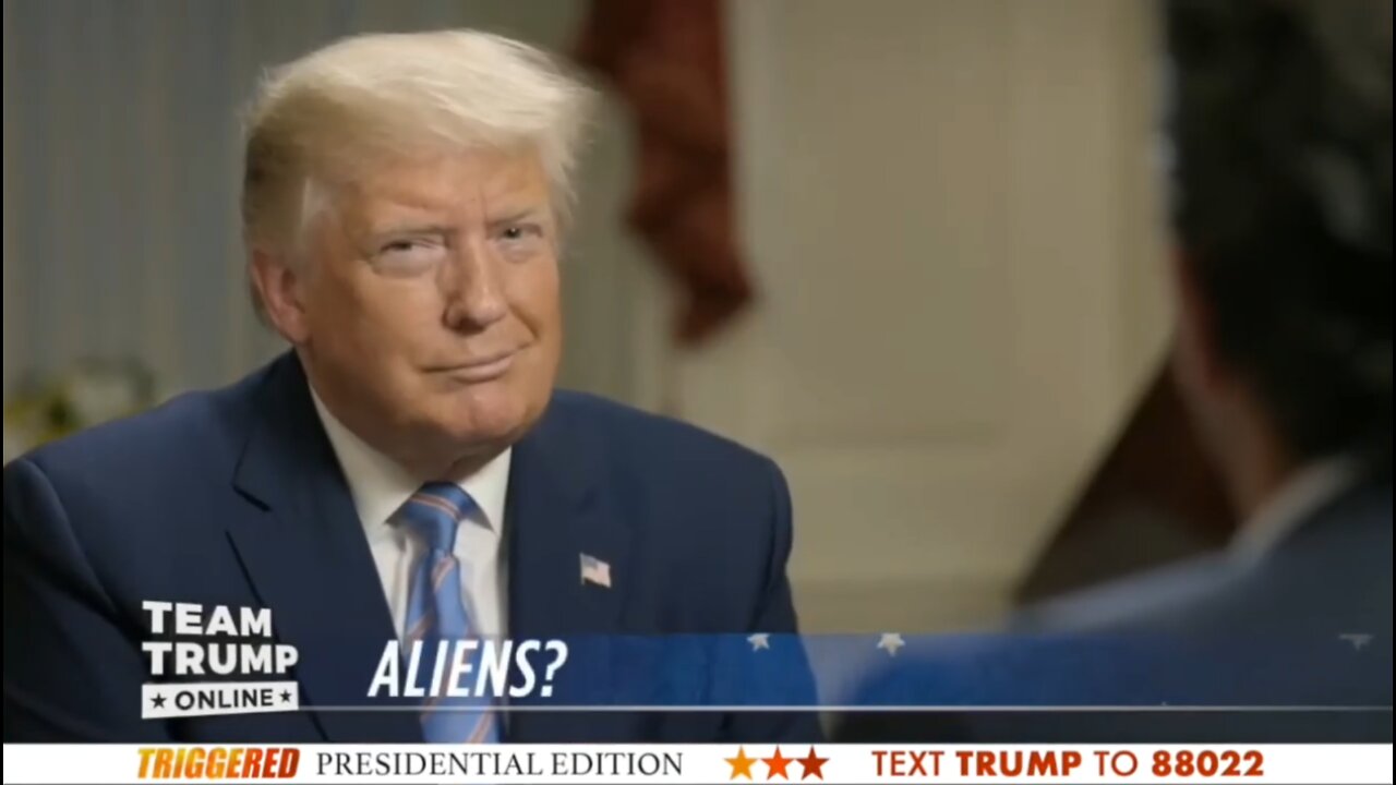 TRUMP Discusses Roswell UFO / UAP Incident