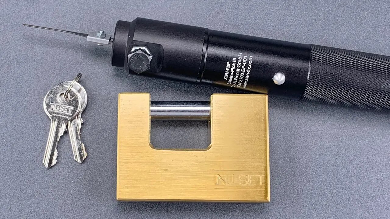 [1127] Nu-Set Shutter Lock Elektro-Picked (And Elektro-Pick Giveaway!)