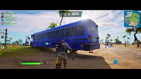 Fortnite W: Bot Central and the Bang Bus