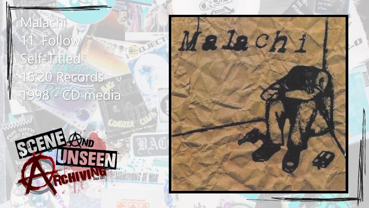 Malachi (Blissfield, MI) - Self-Titled CD - 11. Follow. 1998 Michigan Christian Hardcore/Metal.