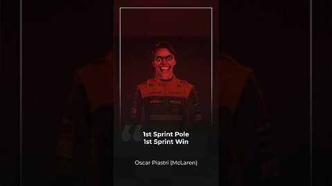 F1 Qatar Sprint! Well done Oscar Piastri