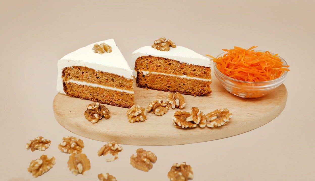 Carrot Cake Recipe Easy - Delicious Carrot Cake recipe - Soft & Moist Super Tasty cake