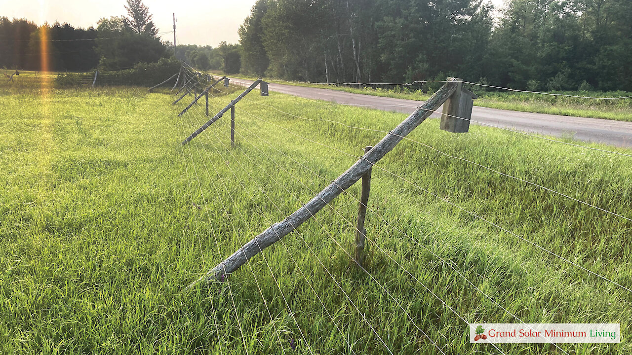 Angled Fence Design To Keep Deer Out Of Farm