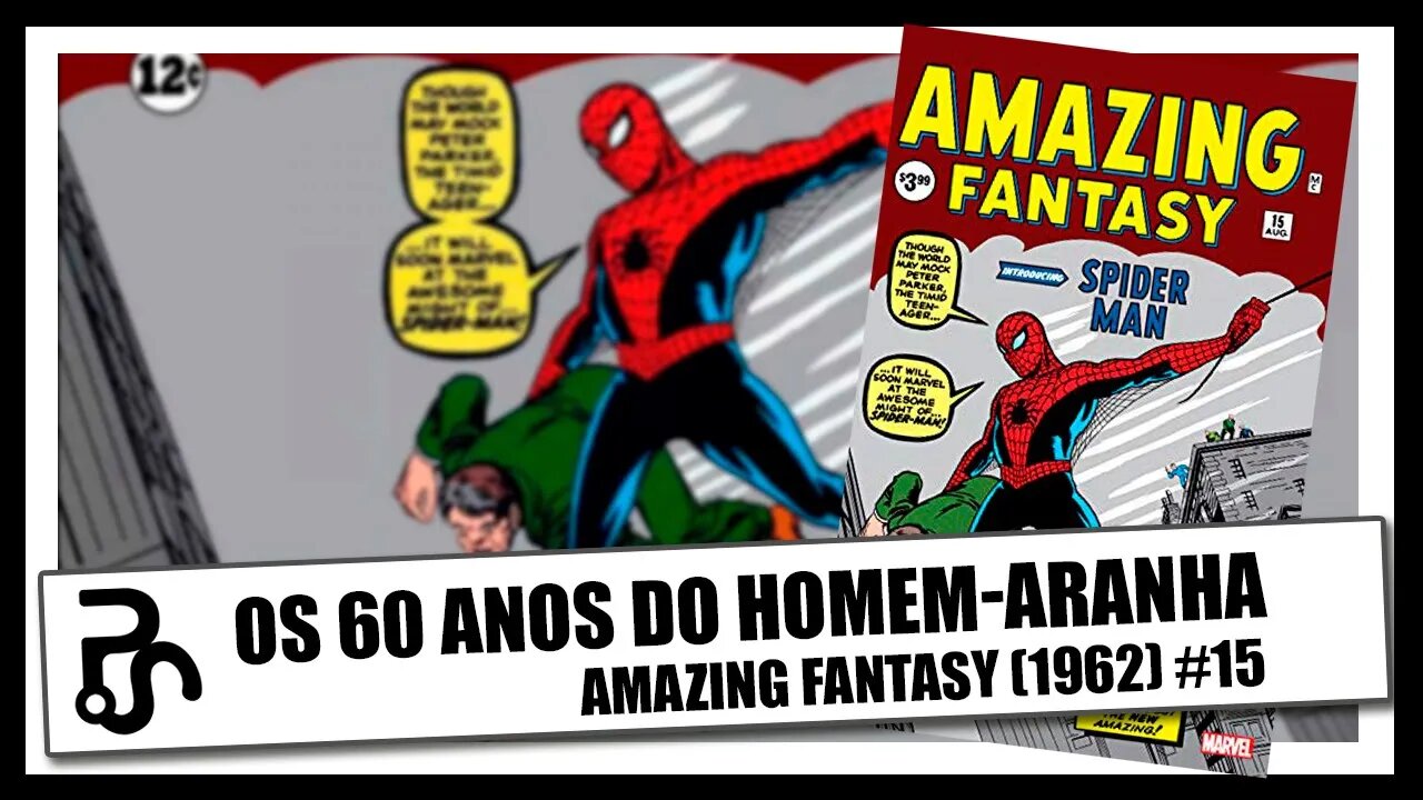 Os 60 Anos do Homem-Aranha | com Nerd Vintage | Pitadas do Sal