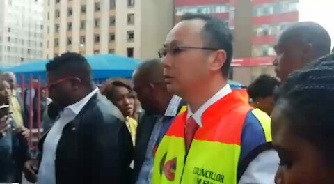 WRAP - Three firefighters dead, eight injured as blaze rips through govt building in Joburg (cYz)