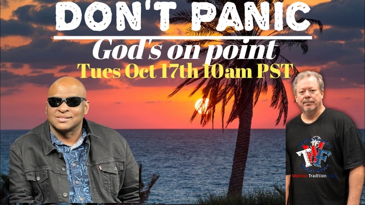 DON'T PANIC 10AM TODAY