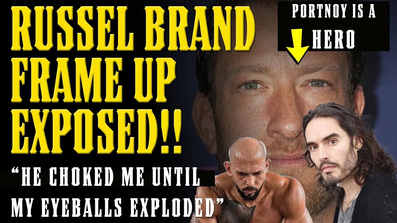 Dave Portnoy BLOWS THE LID off Russel Brand FRAME UP & Andrew Tate KICKED off the APP STORE!