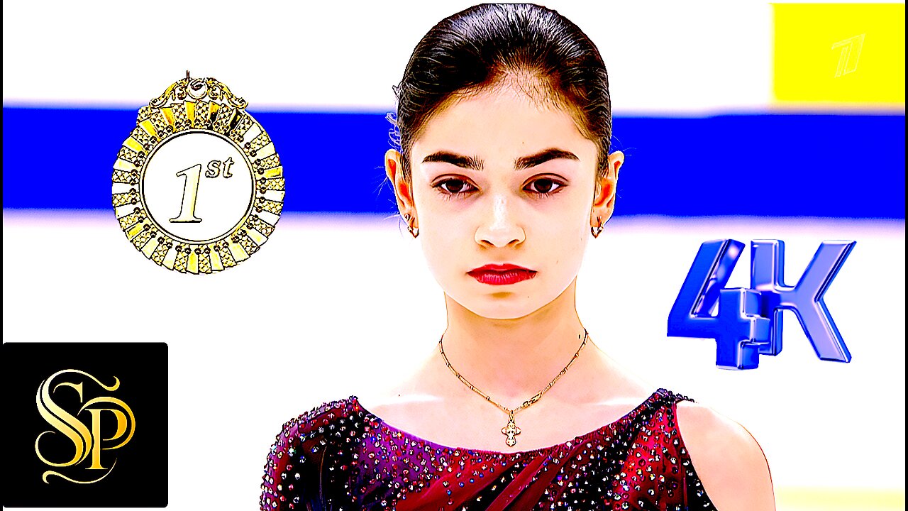 Аделия Петросян Adeliia PETROSIAN🇷🇺🥇Free Skate 2024 Russian Figure Skating Championships (1TV-4K)