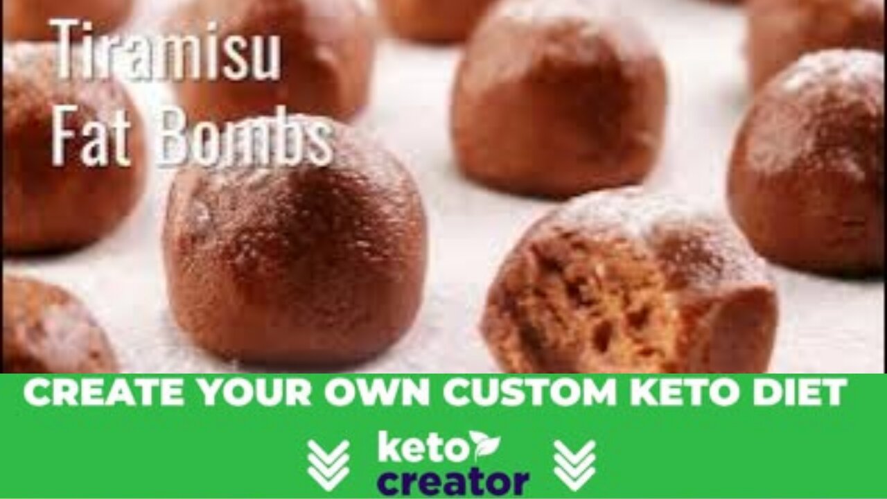 Keto Tiramisu Fat Bombs