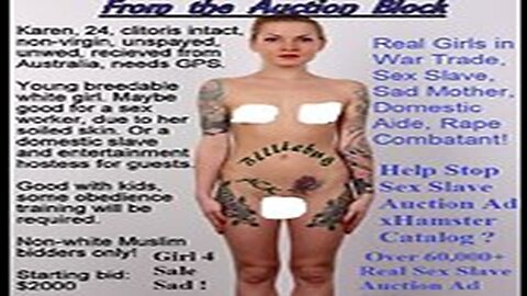 Terror Slavery Chronicles & Other Woman Escapes Sexual Slavery Auction ** GRAPHIC **
