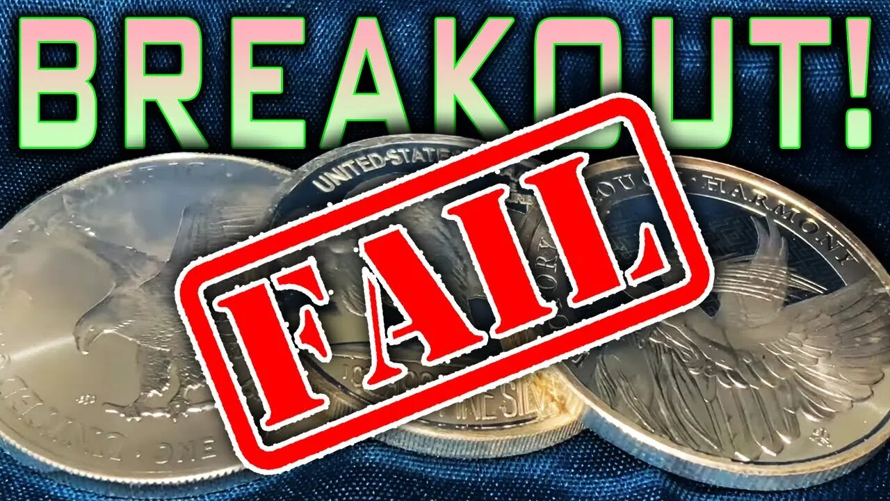 Silver's Late Breakout Attempt Fails!
