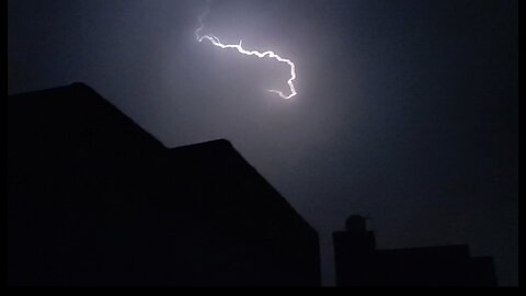 Heavy Thunder ⚡ Lightning last 30 minutes in Lahore, Pakistan