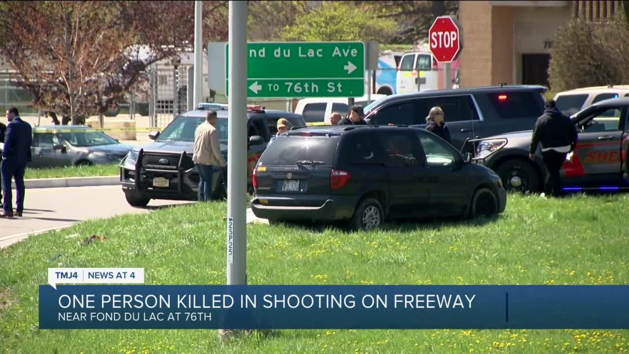 Man shot and killed on Milwaukee freeway