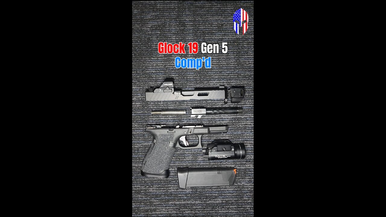 CUSTOM BUILD SERIES, Ep. 4: Glock 19 Gen 5, Comp'd @Styxx2018