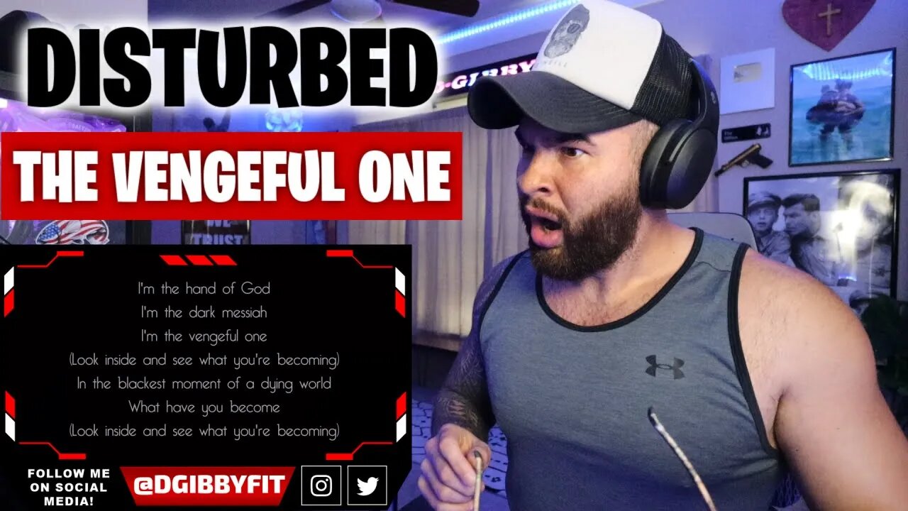 FIRST TIME HEARING DISTURBED - THE VENGEFUL ONE - REACTION