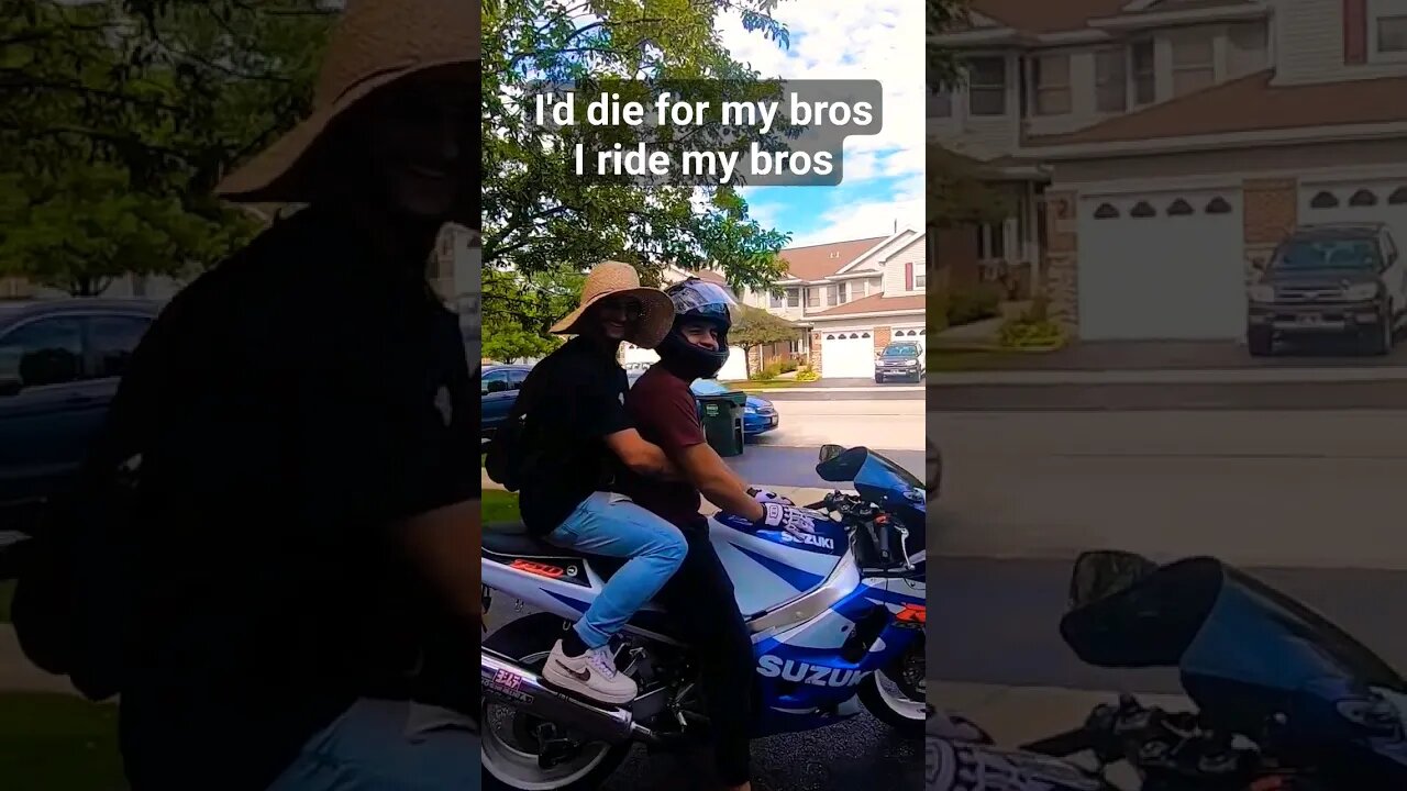 I RIDE my BROS #motovlog #bikelife #lol