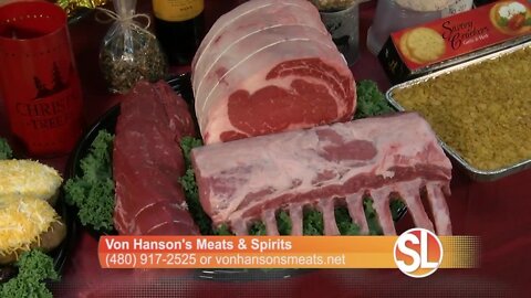 Von Hanson's Meats & Spirits has everything you need for your holiday meal celebration