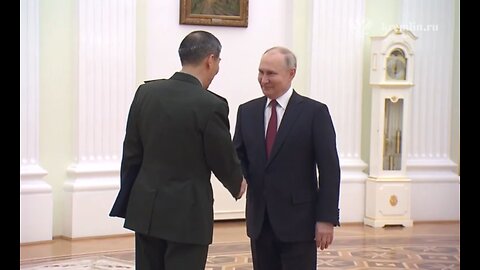 Chinese Def. Minister Li Shangfu to President Putin: "Biggest change in 100 years now taking place"