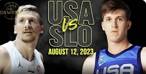 USA vs Slovenia Full Game Highlights | FIBA World Cup Warm-Up | August 12, 2023