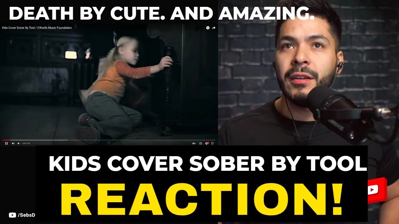Kids Cover Sober By Tool (Reaction!) | dude I can't handle this