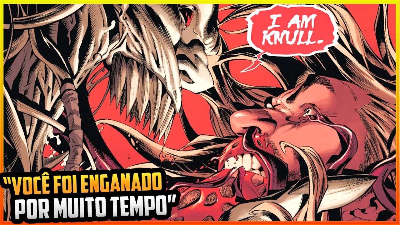 KNULL: O DEUS SIMBIONTE [ REVELADA A ORIGEM DE VENOM E DE TODOS OS SIMBIONTES DA MARVEL ]