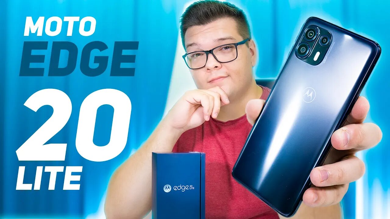 Moto Edge 20 Lite - É UM BOM SMARTPHONE COM 108MP DA MOTOROLA?