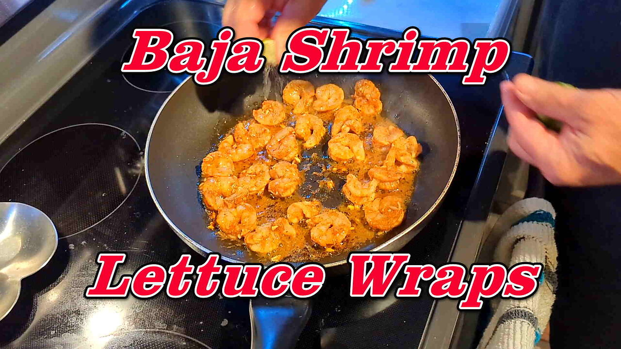 Baja Shrimp Lettuce Wraps