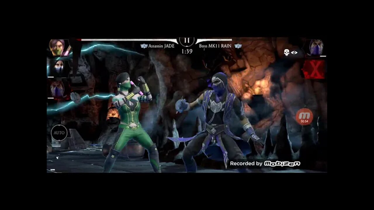 Rain vs Rain boss! / MKXI Mobile!