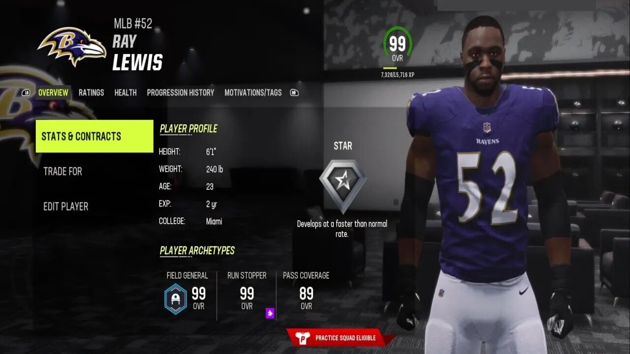 How To Create Ray Lewis Madden 23