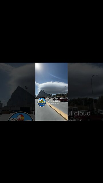 Beautiful Gibraltar Cloud