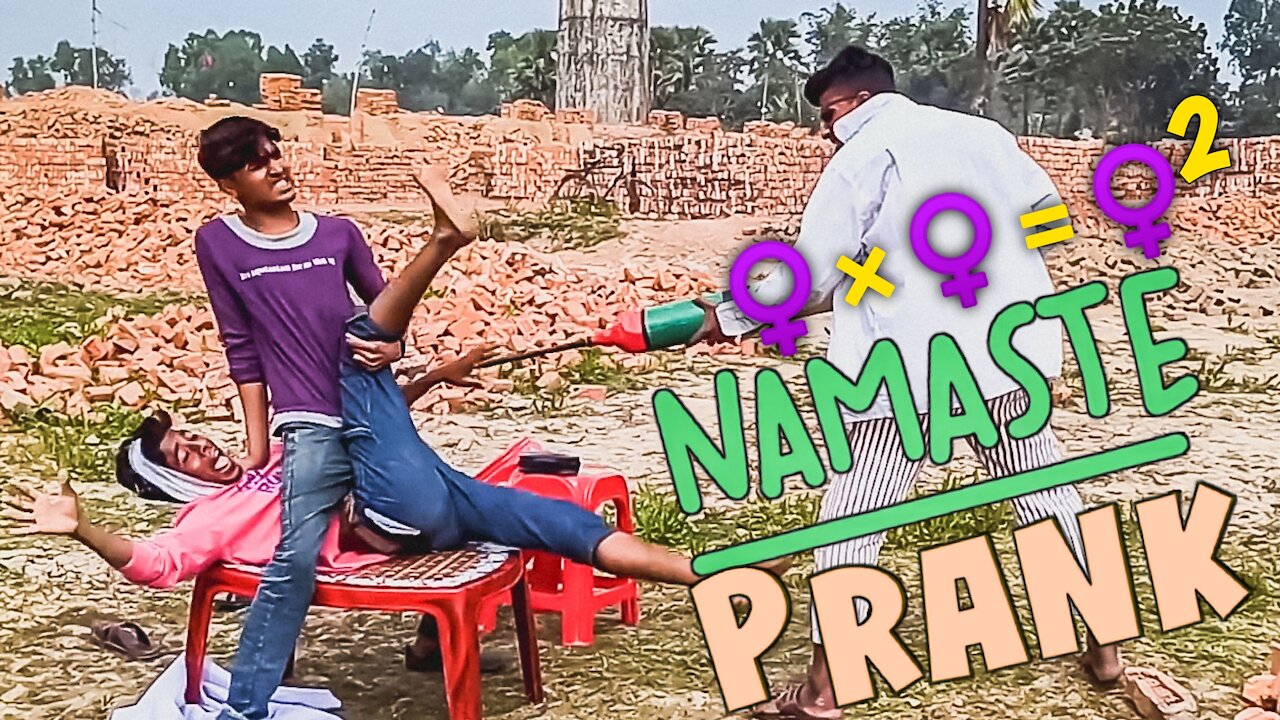Comedy Video Stupid Boys। Namaste Prank । 🙏🤡। Doctor comedy prank