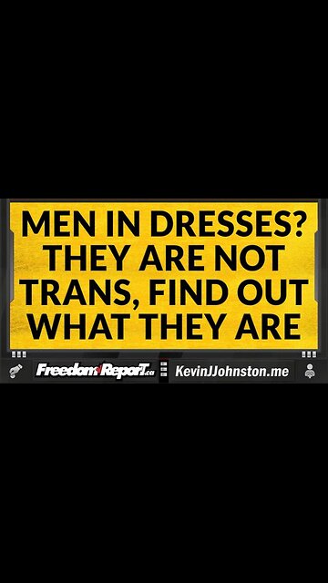 MEN IN DRESSES ARE NOT TRANS WOMEN, THEY ARE LOSERS