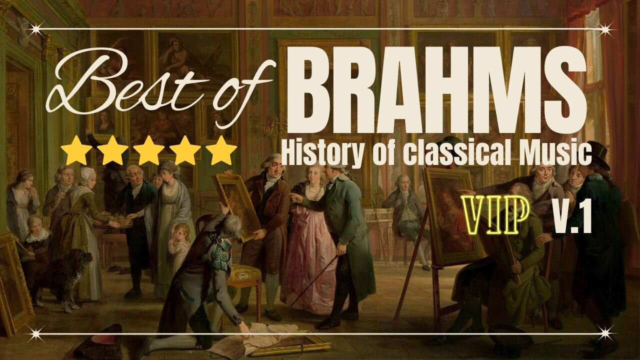 Brahms Symphony No. 1 – A Majestic Orchestral Journey for Emotional Depth| Relaxing Music| Masterpiece