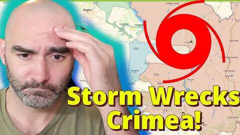 Massive Cyclone RIPS Through Crimea! 28 Nov 23 Ukraine Daily Update