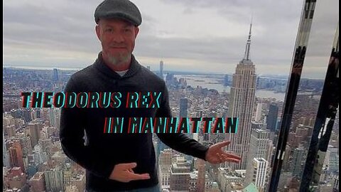 T rex in manhattan